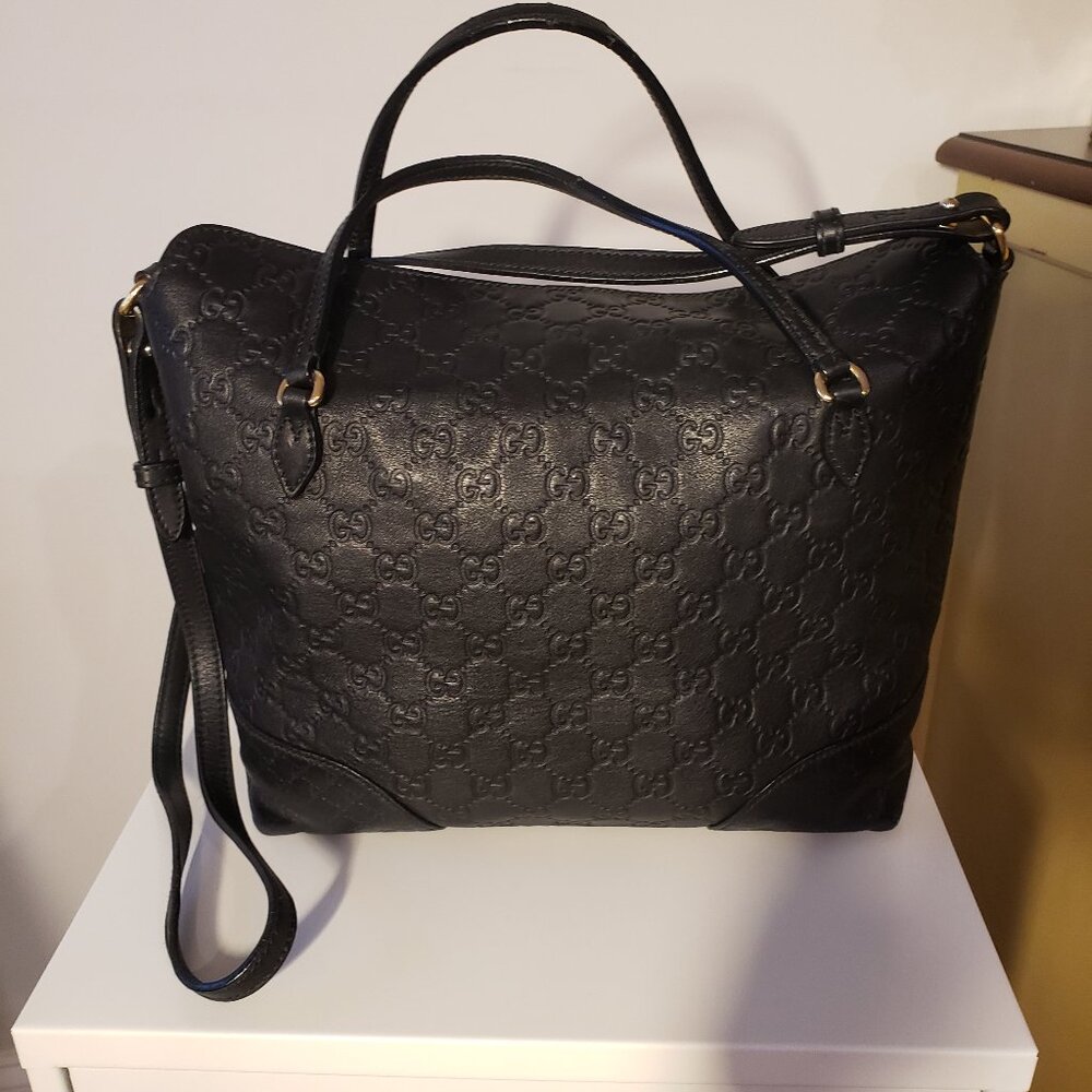 Gucci Black Leather satchel